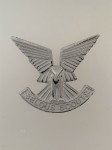 Rhodesian Army Selous Scouts Aluminium Metal Cap Badge