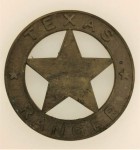United States TEXAS RANGER metal badge- NO PIN  Western collectable.