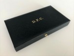 Presentation case for the British Distinguished Flying Cross
