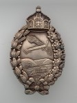 Imperial German Prussian WWI Aviator's metal breast badge HIGHEST QUALITY