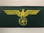 Cloth Breast and Cap Insignia Army or Heer