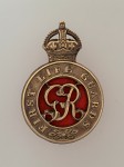 1st Life Guards metal cap badge ANTIQUED.