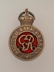 2nd Life Guards metal cap badge  ANTIQUED.