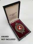 WWI Imperial German Aviation or Combat Badge Presentation case MEYBAUER