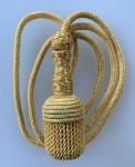 WW1 or WW2 Germany German Army Sword Knot or Dagger Portopee golden  wire.