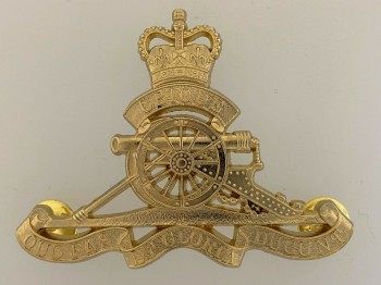 Royal Australian Artilery Metal Beret Cap Badge