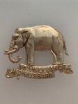 19th Alexandra P.W.O. Hussars metal cap badge