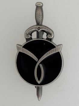 Vichy France  MILICE Training School lapel badge