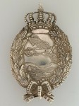 Imperial German WWI Pilot's metal breast badge 1914-18 Bavarian Issue SUPERIOR QUALITY.