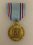 U.S. AIR FORCE LONG SERVICE medal in issue box.