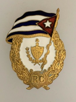 Republic of Cuba Communist Cuban Army Guards Badge
