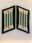 DDR East German BORDER GUARD Officers collar patches.
