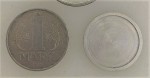 DDR East German 1 Mark HOLLOW Cold War Spy Coin