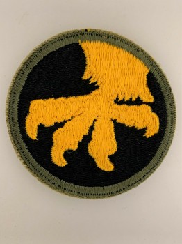 U.S. WWII 17th Airborne Division cloth sleeve patch.