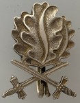 Oakleaves and Swords to the Knights Cross of the Iron Cross in solid 900 silver