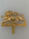 The Kings Own Royal Regiment (Lancaster) metal cap badge